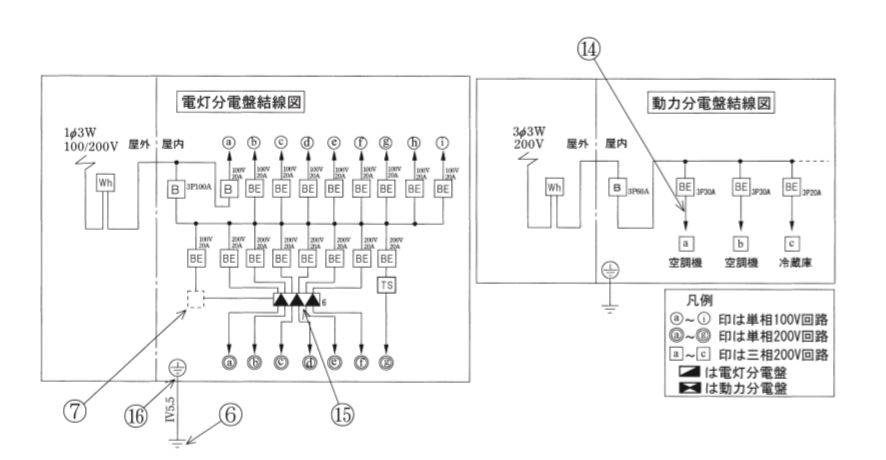 平成30年度第二種電気工事士下期試験配線図2